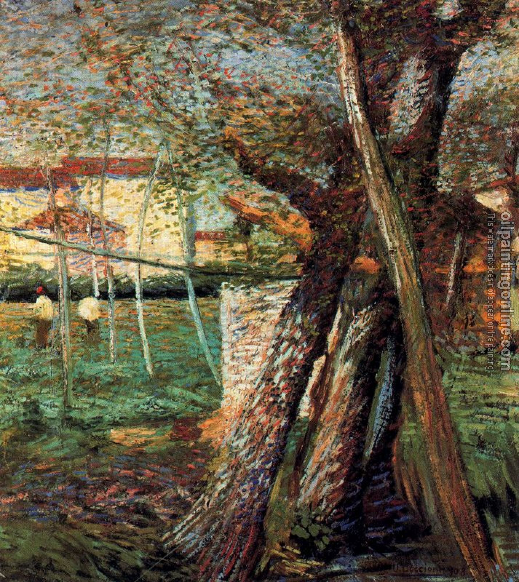 Umberto Boccioni - Countryside with Trees